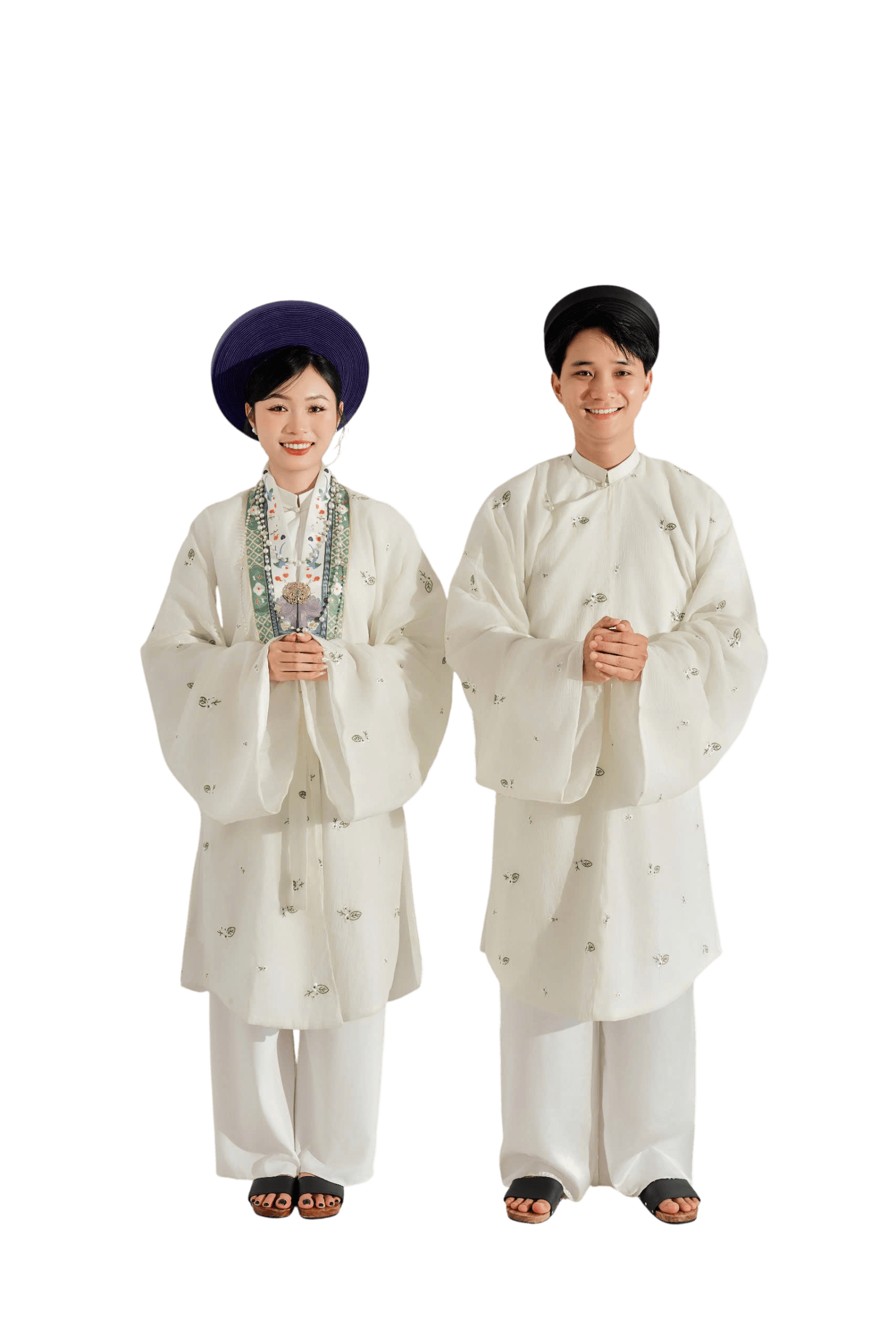 Tấn Thành và Linh Chi cảm ơn